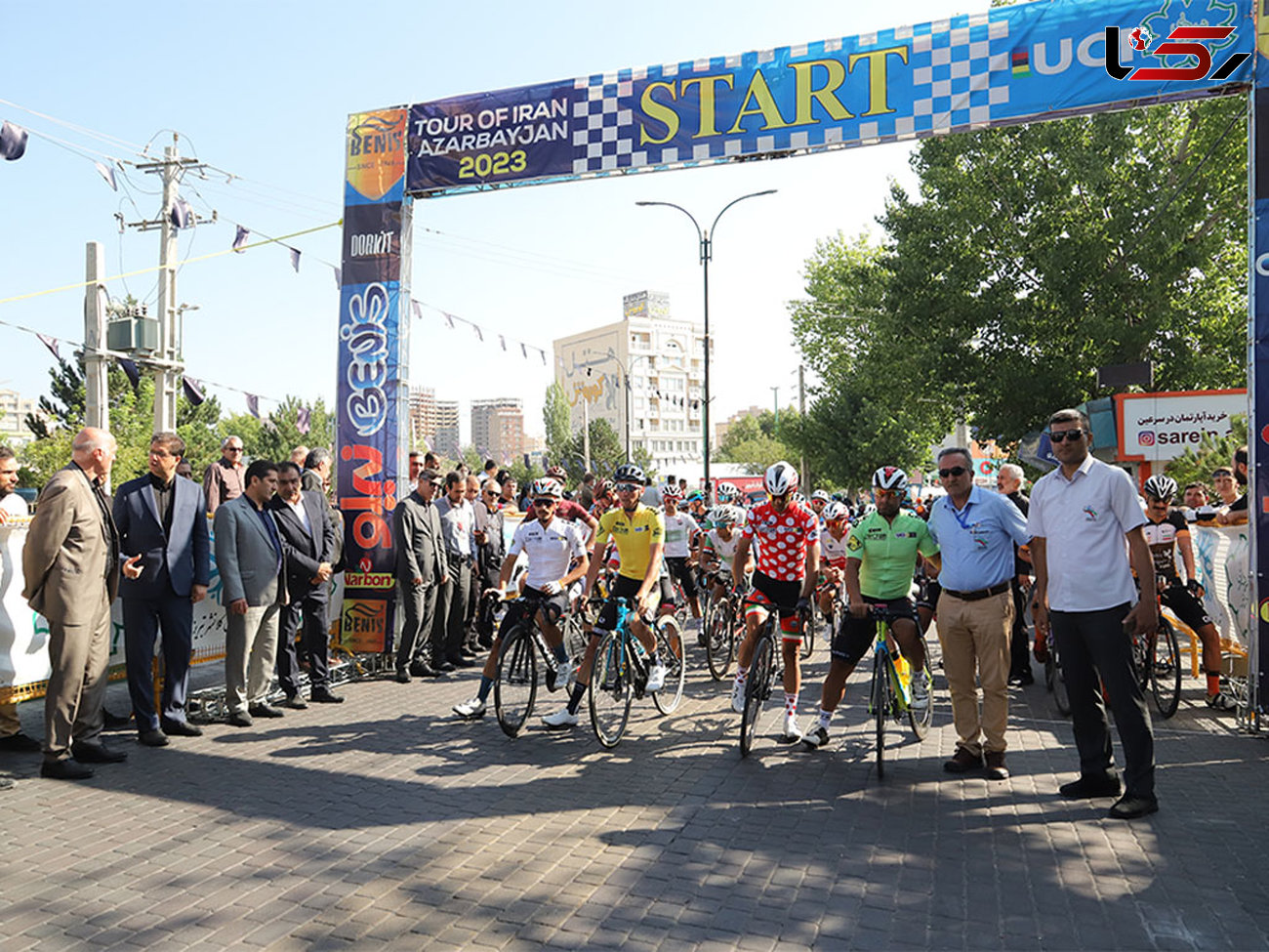 آخرین دور 36 مین تور دوچرخه سواری ایران آذربایجان برگزار شد