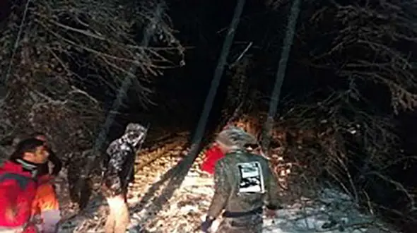 یخ زدگی هولناک 4 جوان گمشده در جنگل های برفی مازندران +عکس