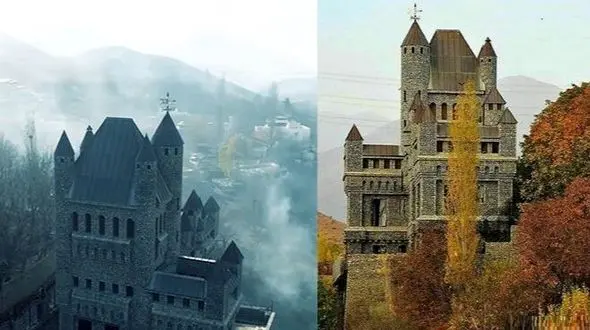 سفری کوتاه به اروپایی ترین روستا ایران در فاصله بین تهران و کرج با عجیب‌ترین سازه‌های قرون وسطی اروپایی / اینجا ایرانه یا قلعه هری پاتر؟