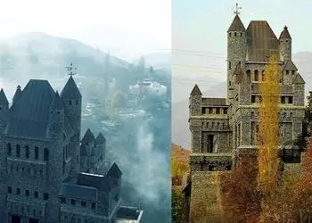 سفری کوتاه به اروپایی ترین روستا ایران در فاصله بین تهران و کرج با عجیب‌ترین سازه‌های قرون وسطی اروپایی / اینجا ایرانه یا قلعه هری پاتر؟