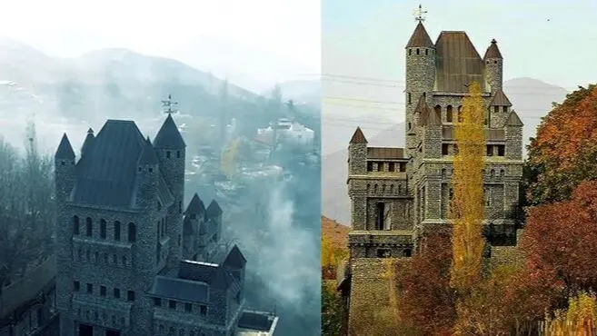 سفری کوتاه به اروپایی ترین روستا ایران در فاصله بین تهران و کرج با عجیب‌ترین سازه‌های قرون وسطی اروپایی / اینجا ایرانه یا قلعه هری پاتر؟