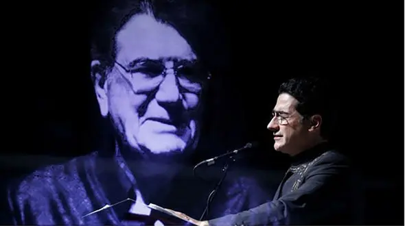 قاب تماشایی از اسطوره موسیقی در کنسرت همایون