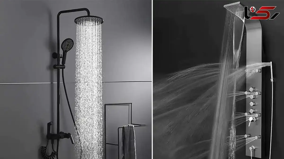 زیباترین مدل‌ های دوش حمام مدرن؛ ایده‌ های بی‌ نظیر برای طراحی داخلی