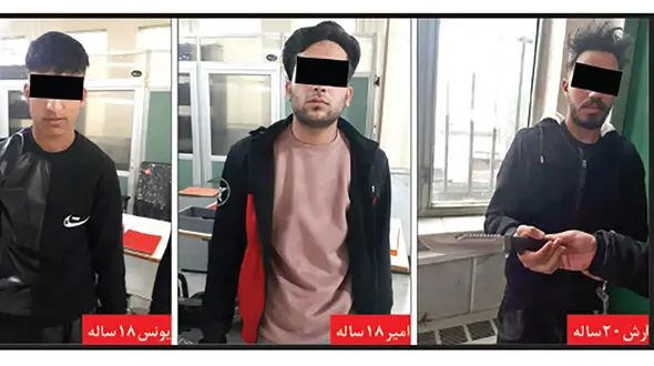 3 سیاهپوش 28 سال زندان می مانند ! / آنها خفاش های کوچه های تاریک بودند ! + عکس ها و جزییات جرایم ترسناک