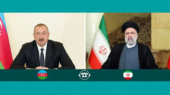 گفتگوی تلفنی روسای جمهور ایران و آذربایجان 