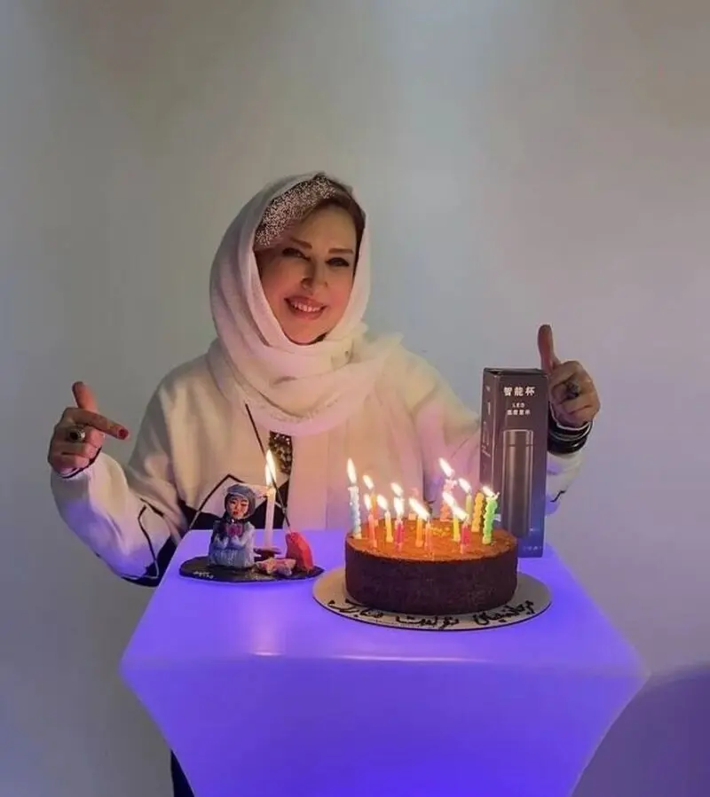 جشن تولد مرجانه گلچین