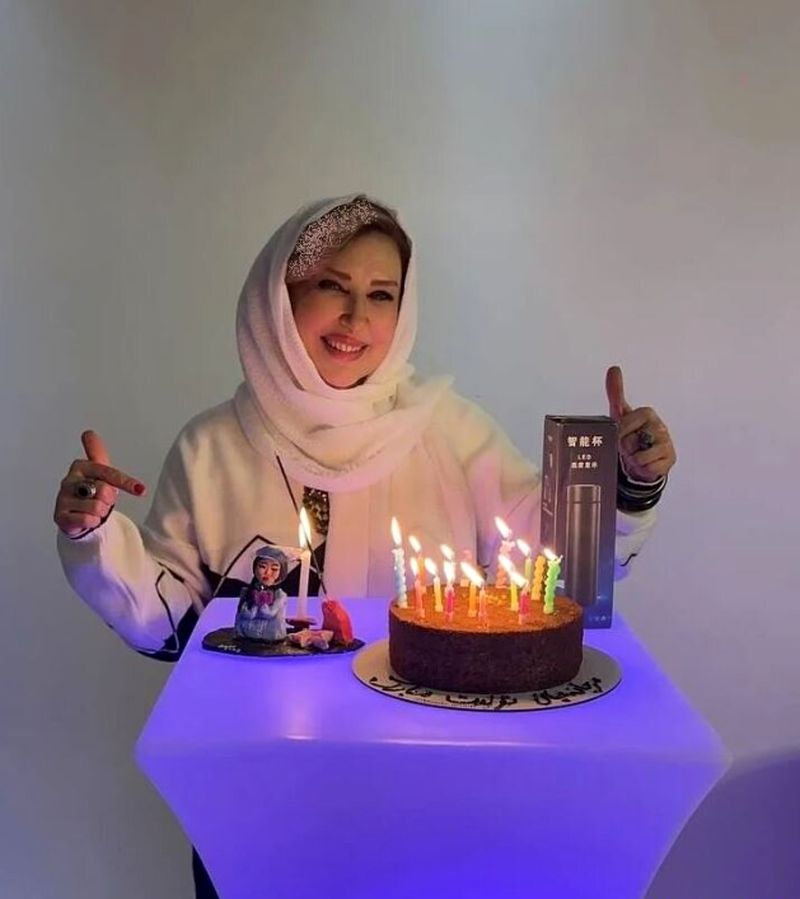 جشن تولد مرجانه گلچین