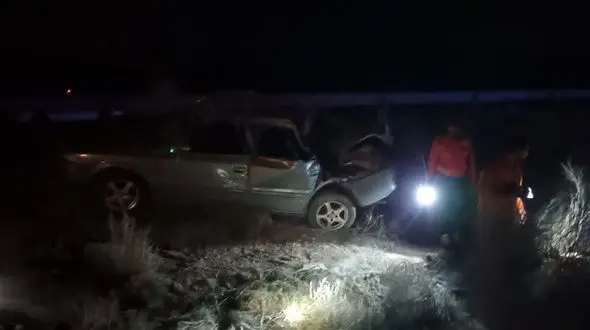 عکس دلخراش از تصادف زنجیره ای مرگبار در جاده گرمسار به قم + جزییات