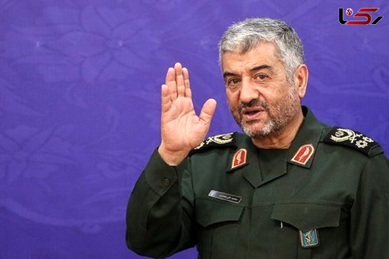 فرمانده سپاه پاسداران انقلاب اسلامی وارد لرستان سیل زده شد