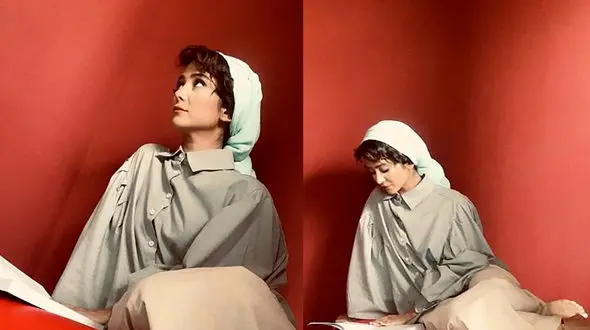 عکس الناز حبیبی و مطالب  عاشقانه در پست جدیدش