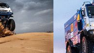 نمایش باورنکردنی از کامیون قدرتمند برند کاماز +فیلم و تصاویر