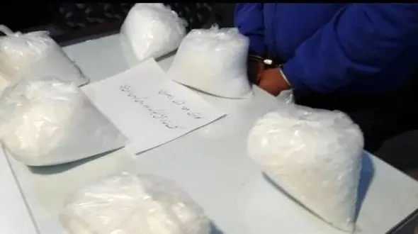 کشف ۶ کیلوگرم شیشه در جنوب پایتخت