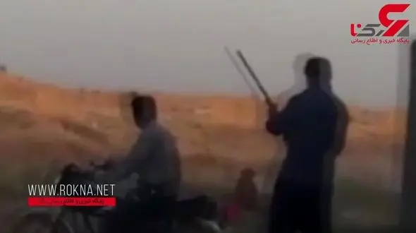 تفریح این مرد شلیک به سگ هاست ! / او را پیدا کنید ! + تصویر دردناک