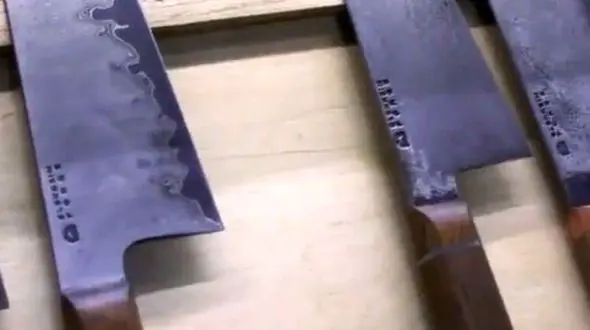 چطور چاقوی آشپزخانه ساخته می شود؟ + فیلم