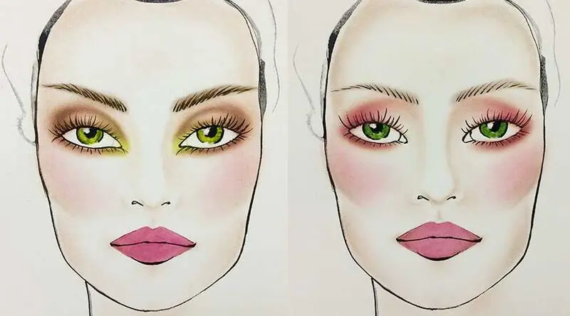 خط چشم مناسب برای رنگ چشم‌ها