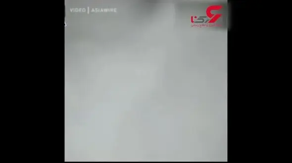شکستن  آکواریوم بزرگ مرکز خرید / مرد خارجی ناپدید شد + فیلم