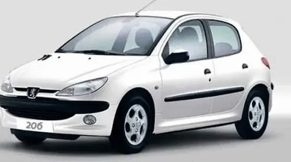 عجیب ترین پژو 206 در تهران + فیلم