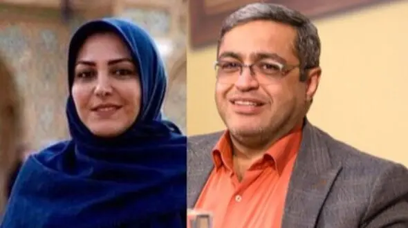 فیلم / پیامک پردرد مردانه به المیرا شریفی‌مقدم : خانومم از وقتی ارثش رو گرفته دیگه .... میدونه من ... اما انگار نه .../ سعید عزیزی: خب این خانم می دونه ...