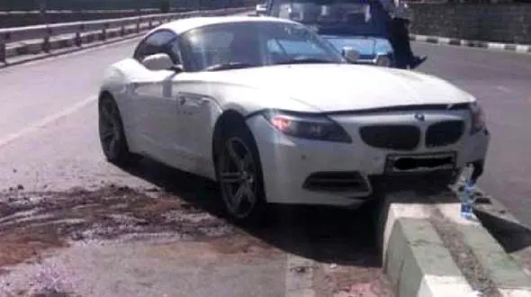دختر جوان تهرانی با BMW چند صد میلیونی چه کرد؟! + عکس