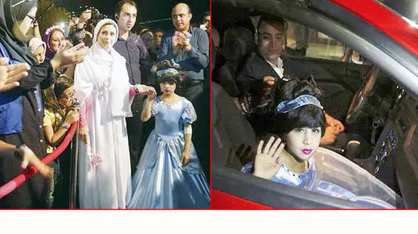 دختر سرطانی اهوازی پرنسس و سیندرلای شهرشان شد+ آرزوی این دختر 8 ساله برآورده شد+عکس