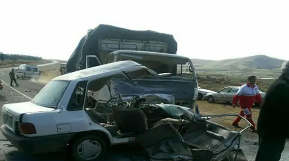 کشته شدن 3 نفر در اثر سقوط پراید/ در کرمانشاه رخ داد