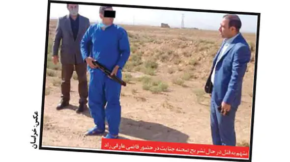 اعدام عامل «آشوب مرگبار» در زندان مشهد + عکس اعدامی