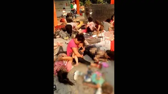 انفجار در مهد کودک / آمار تلفات مشخص نیست + عکس 