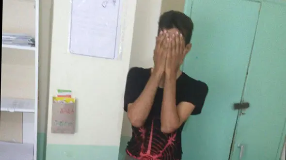 مرد بی خانمان دزد مغازه های آبادان بود+عکس