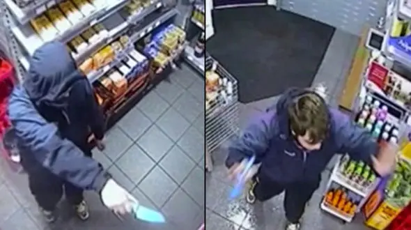 دستگیری دزد دست و پا چلفتی! + فیلم و عکس