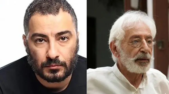 فیلم/ جمشید مشایخی: عزت الله انتظامی زمانی جلوی فرح پهلوی تنبک می زد! نوید محمدزاده: حرف دهنتو بفهم! چطور ممکنه به استاد انتظامی انقدر بی احترامی کنید!