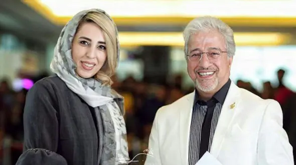 عکس فوق عاشقانه سالگرد ازدواج علیرضا خمسه با همسر فوق جوان ترش