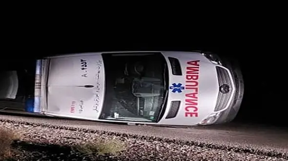 واژگونی خونین آمبولانس با کودک 5 ساله بیمار / تصادف با تله خاکی