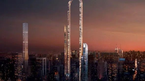 ساخت یک برج متفاوت در منهتن برای دور زدن قوانین ساخت و ساز نیویورک +عکس