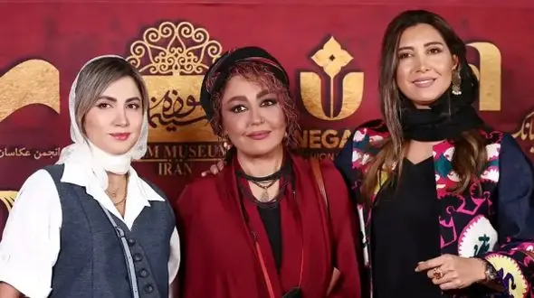 عکس ها / تیپ و استایل های فوق زیبای خانم بازیگران در جشن عکاسان از دامن ترمه ایرانی ندا جاوید تا مانتوی اصیل مریم مومن و .../ اینجا فستیوال مد ایرانیه ...