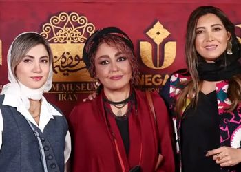 عکس ها / تیپ و استایل های فوق زیبای خانم بازیگران در جشن عکاسان از دامن ترمه ایرانی ندا جاوید تا مانتوی اصیل مریم مومن و .../ اینجا فستیوال مد ایرانیه ...