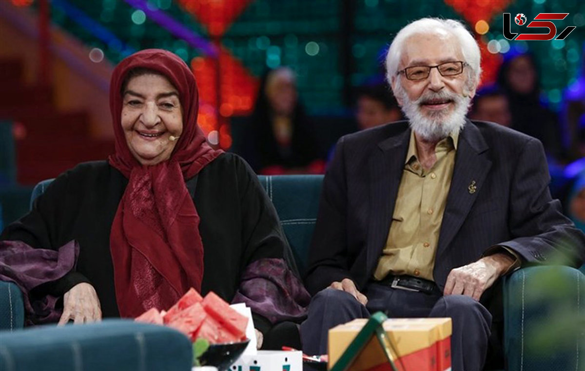 حرف‌های شیرین همسر جمشید مشایخی در خندوانه/ رئوفی: جمشید یک دل نه صد دل عاشق من شد!+فیلم وعکس