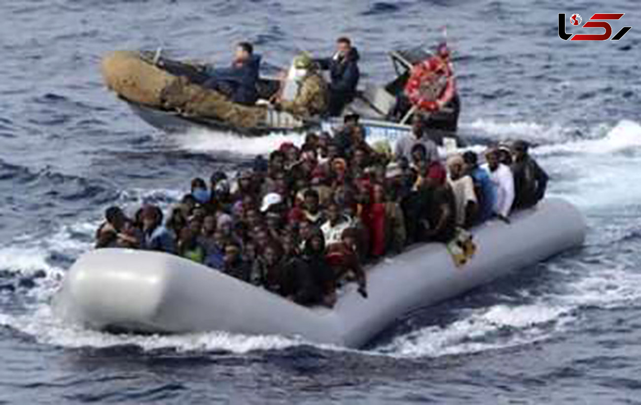 نیروی دریایی ایتالیا جسد 45 مهاجر را در مدیترانه از آب بیرون کشید