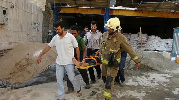 حادثه مرگبار سقوط بالابر در مینودشت