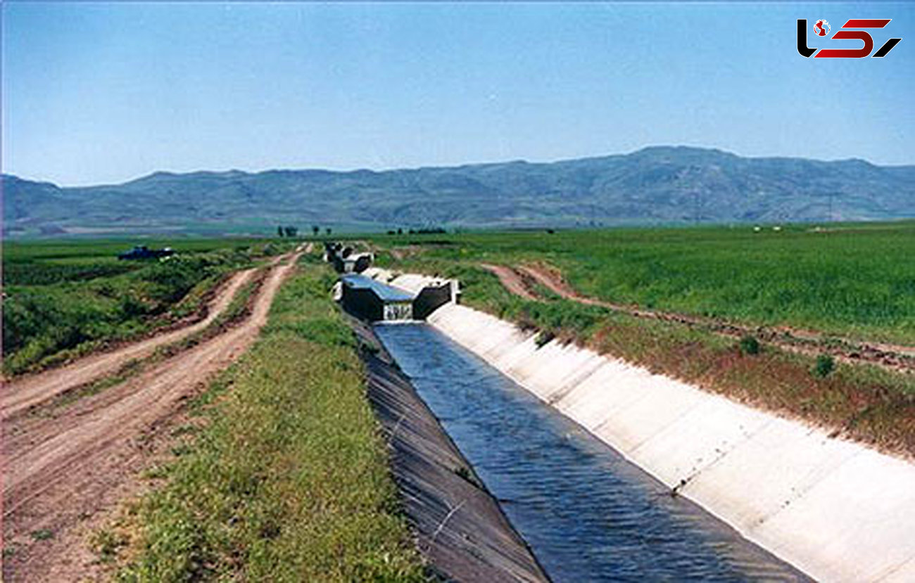 افزایش آبگذاری کانالهای آبیاری کشاورزی در گیلان