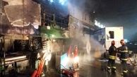 کارخانه نورد آلومینیوم اراک در آتش سوخت + عکس