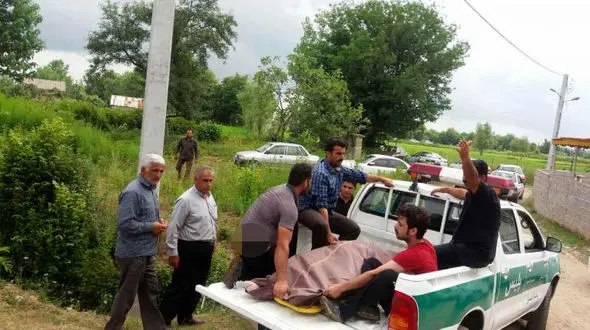 مرگ تلخ جوانی که به خاطر سلفی در رودخانه سیاهکل سقوط کرد + تصاویر پیدا شدن جسد