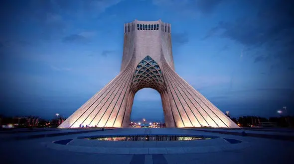 ببینید / میدان آزادی تهران از نمایی متفاوت و جذاب + فیلم