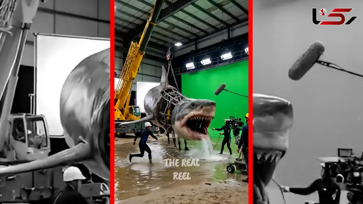 فیلم ساخت کوسه غول پیکر مگ به کمک هوش مصنوعی