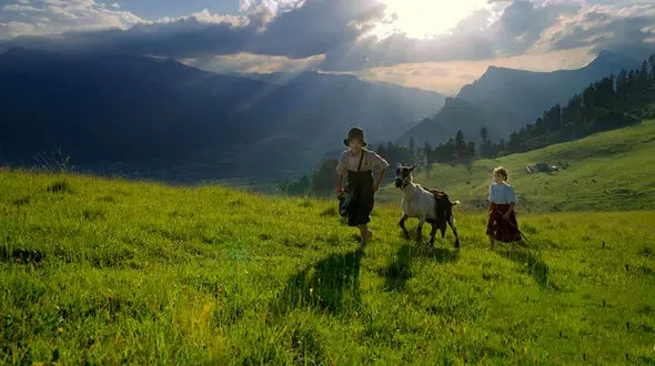 هایدی واقعی در آلپ پیدا شد+عکس