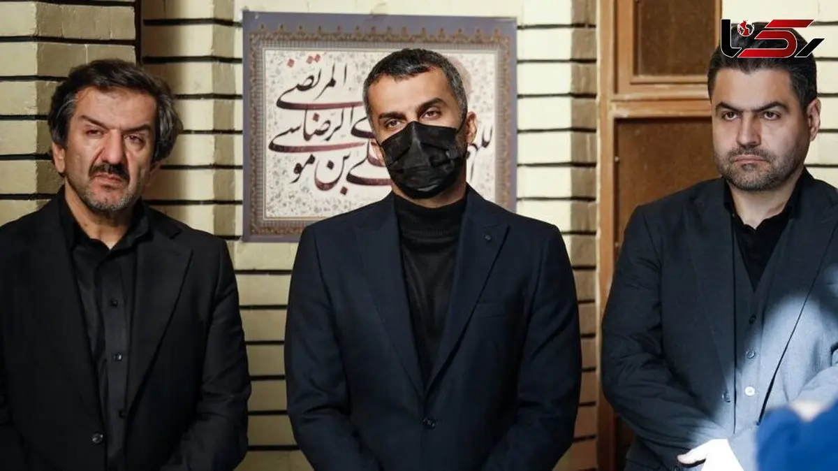 عکس/ عرض ارادت احساسی جمعی از اهالی فوتبال در مراسم ترحیم مادر محمدحسین میثاقی / روحش شاد و یادش گرامی