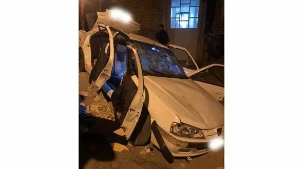 پشت پرده فیلم تصادف عجیب پژو با عزاداران شب تاسوعا / ماشین را با سنگ پوکاندند