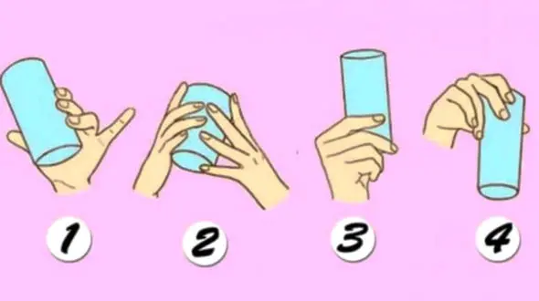  تست : نوع نگه داشتن لیوان از شخصیت شما چه می گوید!