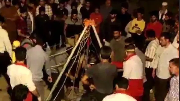 مرگ تلخ مرد 30 ساله در عمق چاه آب زمین کشاورزی + فیلم