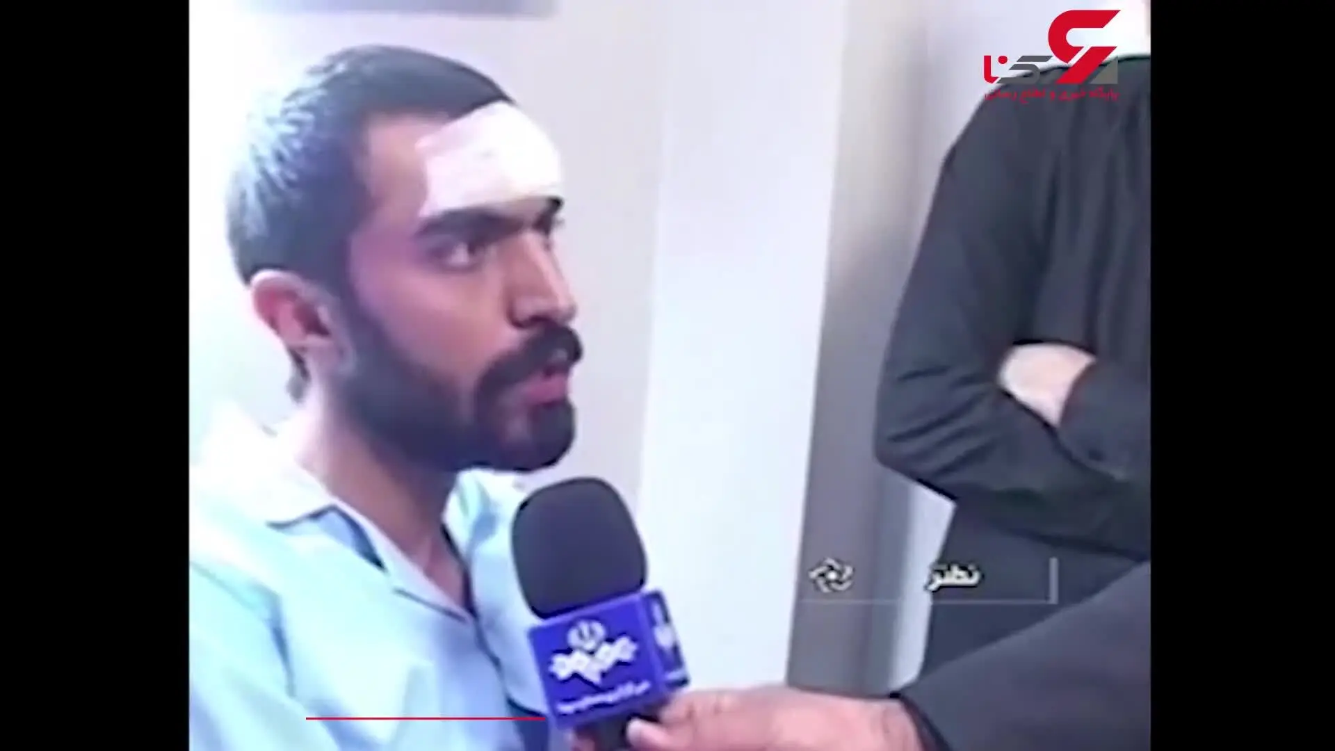گفتگو با نجات یافته های تصادف وحشتناک اتوبوس با تانکر سوخت در آزاد راه کاشان +فیلم