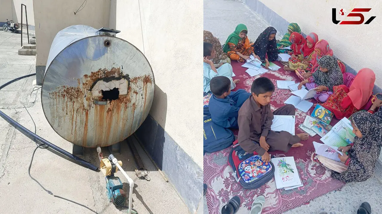 پس از پیگیری رکنا؛ رئیس آموزش و پرورش بم پشت از مدرسه «هفت دی گربن» بازدید کرد